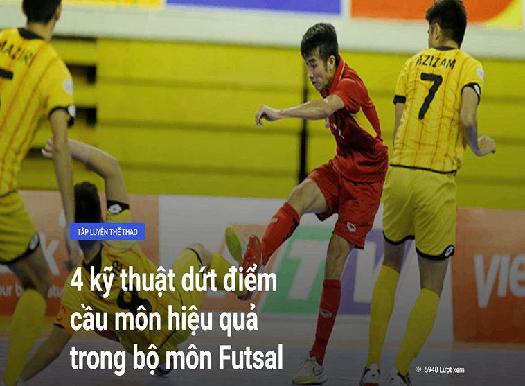 Tìm Hiểu Kỹ Thuật Sút Bóng Mạnh Trong Futsal